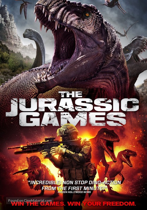 The Jurassic Games - DVD movie cover