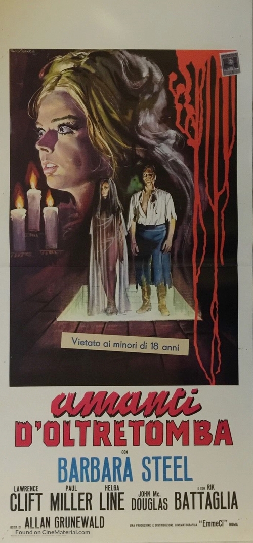 Amanti d&#039;oltretomba - Italian Movie Poster