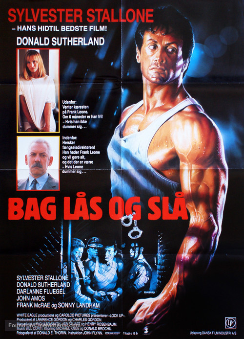 Lock Up - Danish Movie Poster