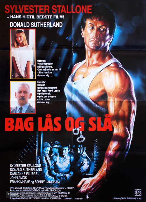 Lock Up - Danish Movie Poster