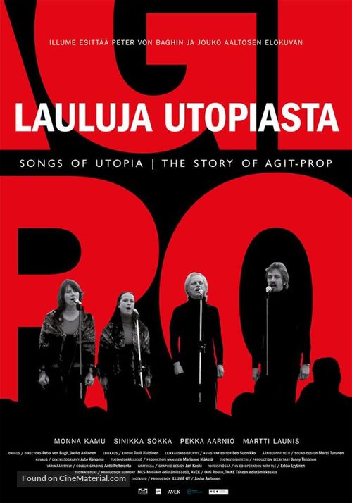 Lauluja utopiasta - Finnish Movie Poster