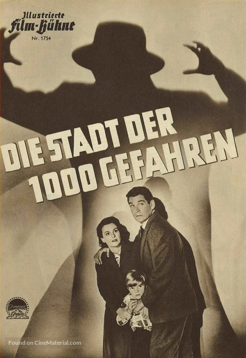 The Atomic City - German poster