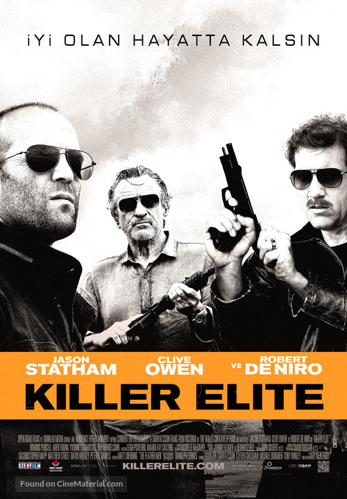 Killer Elite - Turkish Movie Poster