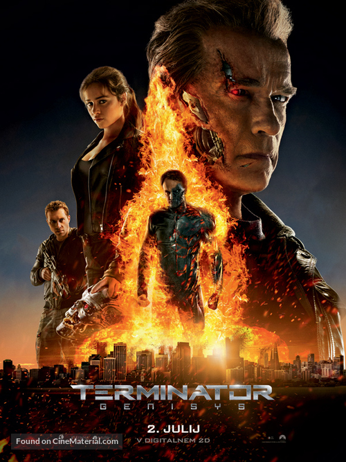 Terminator Genisys - Slovenian Movie Poster