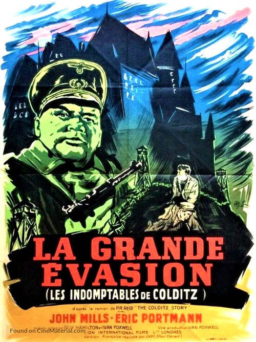 The Colditz Story - French Movie Poster