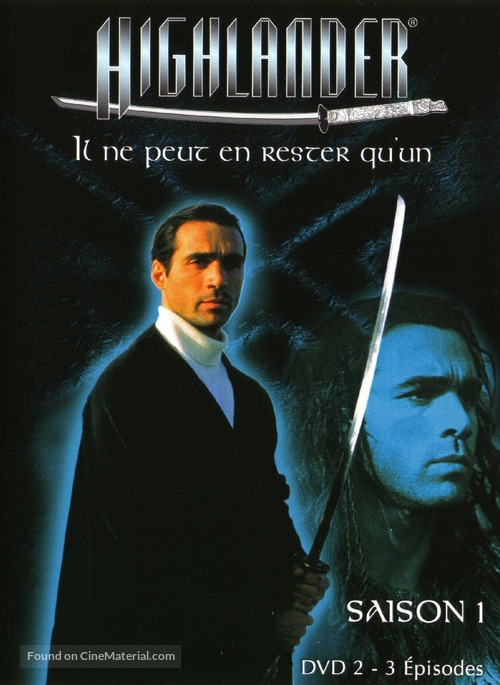 &quot;Highlander&quot; - French DVD movie cover