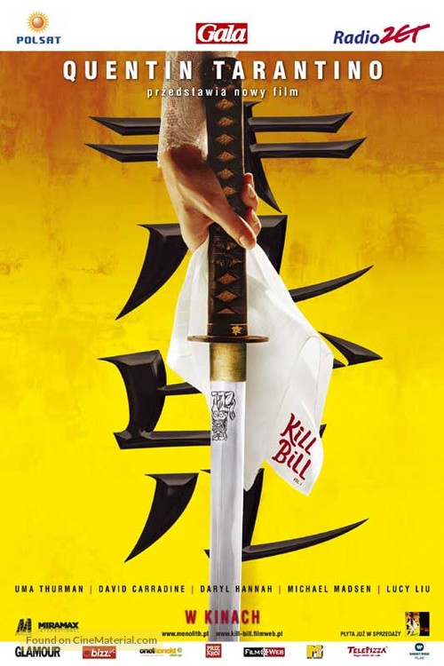 Kill Bill: Vol. 1 - Polish Movie Poster