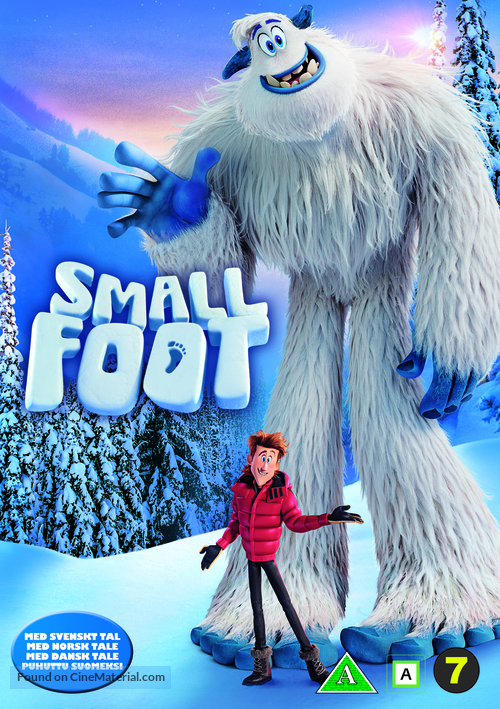 Smallfoot - Danish DVD movie cover