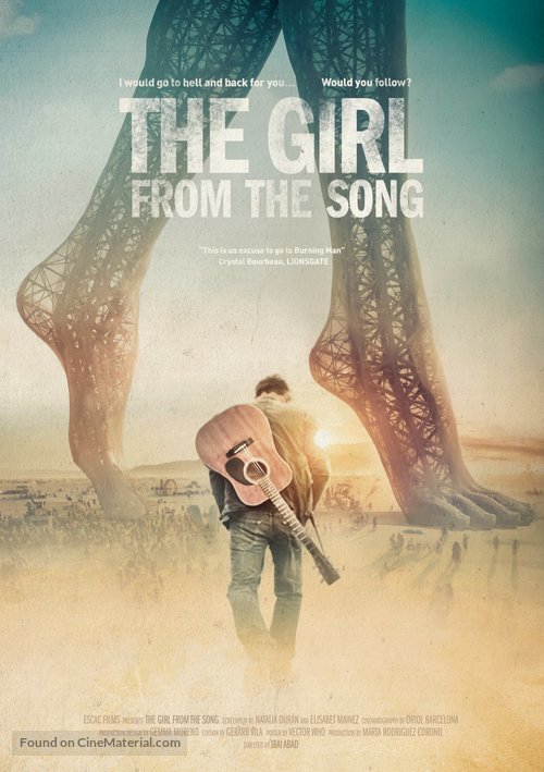 The Girl from the Song - Spanish Movie Poster