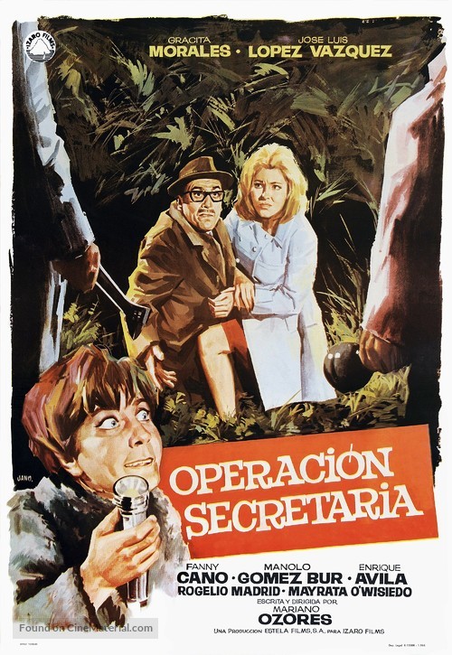 Operaci&oacute;n Secretaria - Spanish Movie Poster