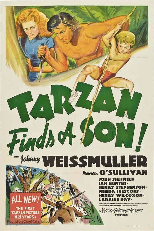 Tarzan Finds a Son! - Movie Poster