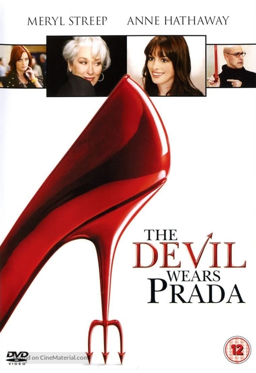 The Devil Wears Prada - British DVD movie cover