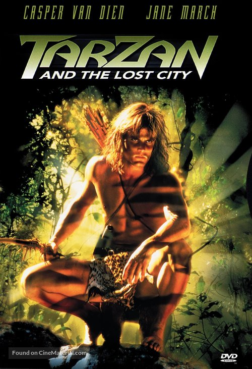 Tarzan and the Lost City - DVD movie cover