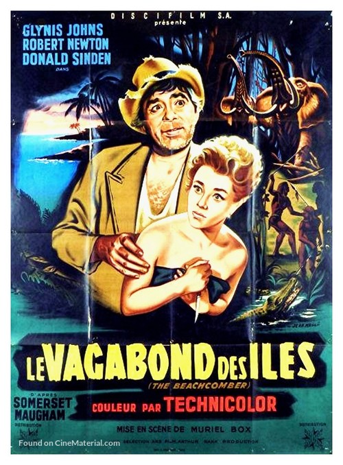 The Beachcomber - French Movie Poster