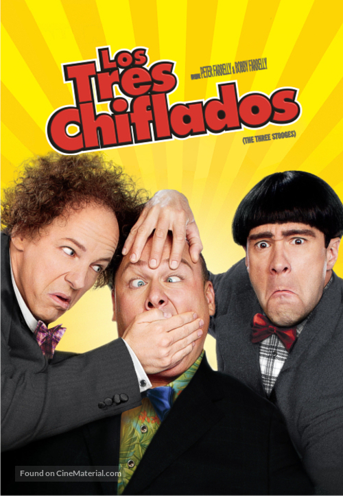 The Three Stooges - Argentinian DVD movie cover