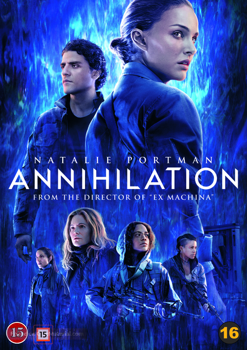 Annihilation - Danish DVD movie cover