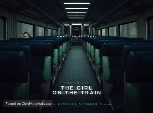 The Girl on the Train - British Movie Poster