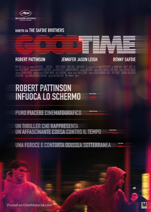 Good Time - Italian Movie Poster