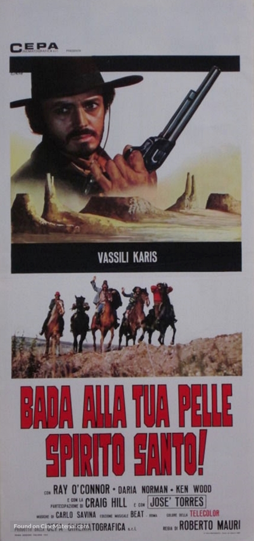 Bada alla tua pelle Spirito Santo! - Italian Movie Poster