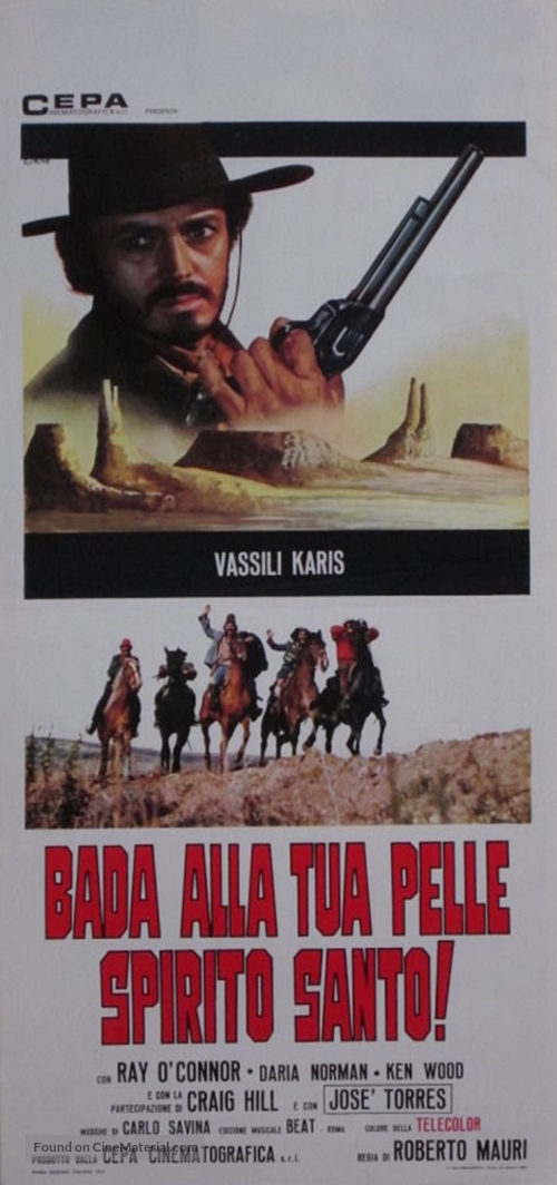 Bada alla tua pelle Spirito Santo! - Italian Movie Poster