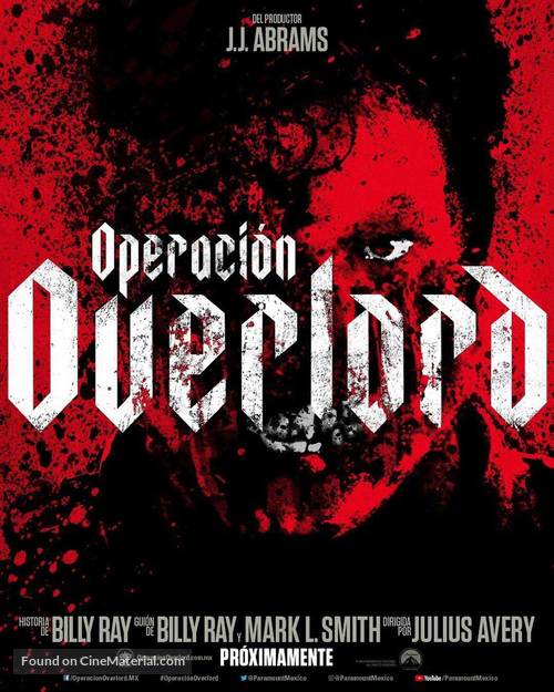 Overlord - Mexican Movie Poster