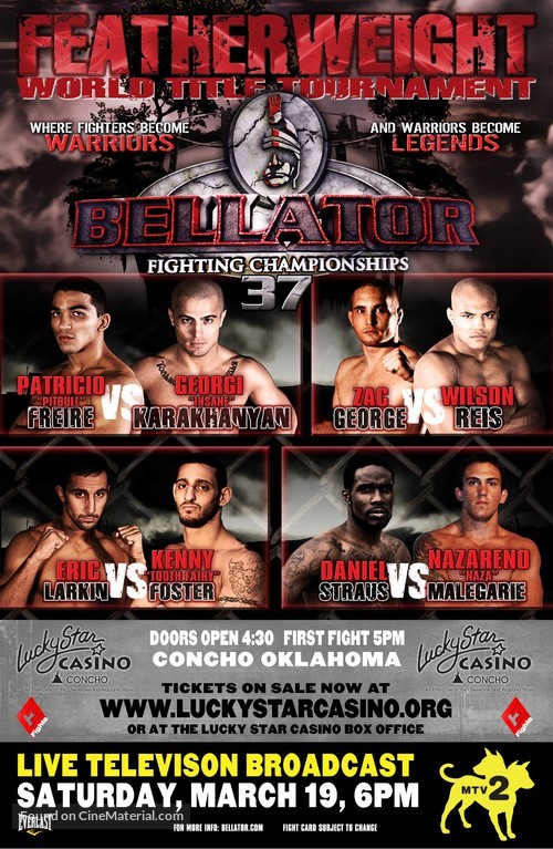 &quot;Bellator Fighting Championships&quot; - Movie Poster