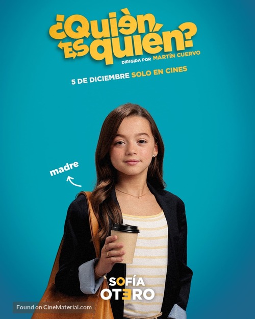 &iquest;Qui&eacute;n es qui&eacute;n? - Spanish Movie Poster