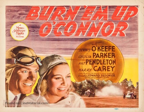 Burn &#039;Em Up O&#039;Connor - Movie Poster