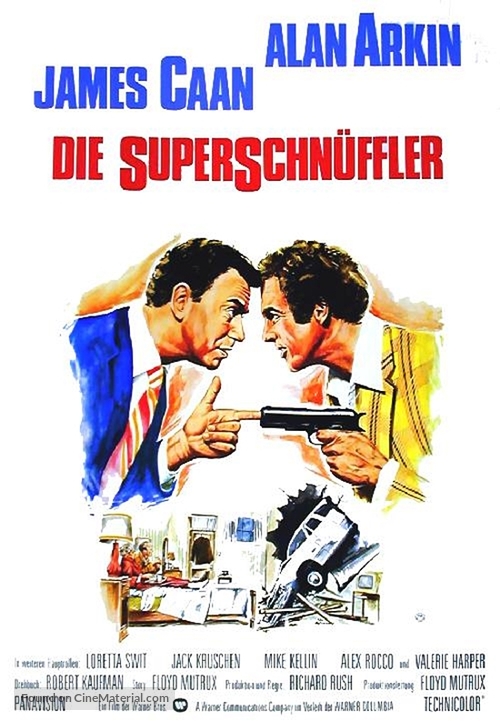 Freebie and the Bean - German Movie Poster