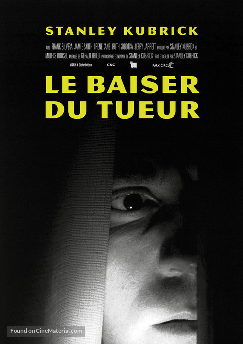 Killer&#039;s Kiss - French Re-release movie poster