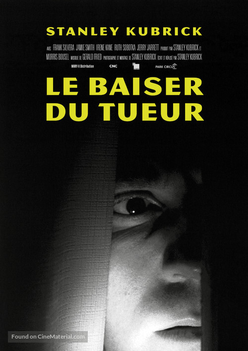 Killer&#039;s Kiss - French Re-release movie poster