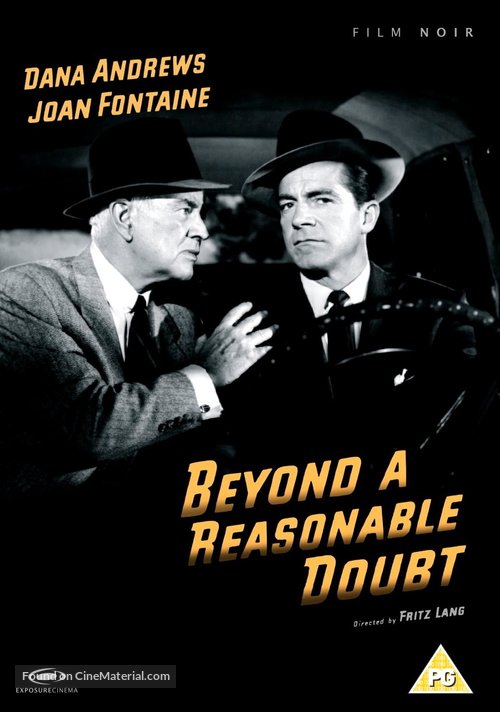 Beyond a Reasonable Doubt - British DVD movie cover