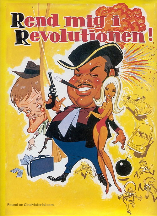 Rend mig i revolutionen - Danish Movie Poster