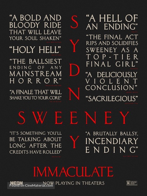 Immaculate - Movie Poster