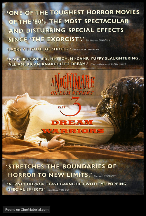 A Nightmare On Elm Street 3: Dream Warriors - Movie Poster