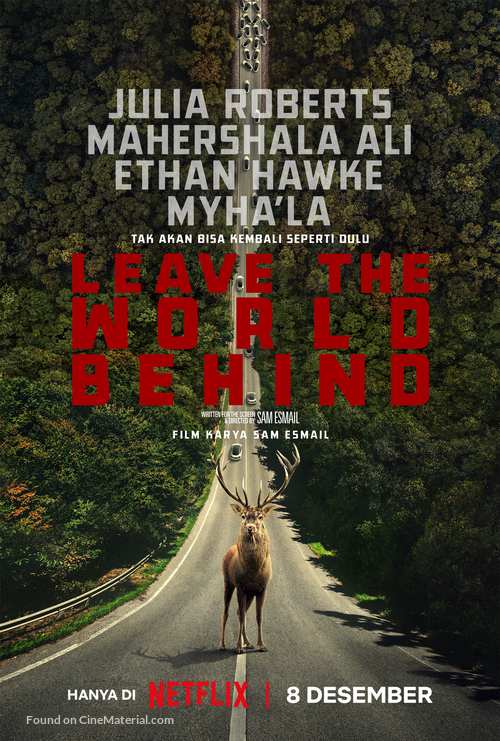 Leave the World Behind - Indonesian Movie Poster