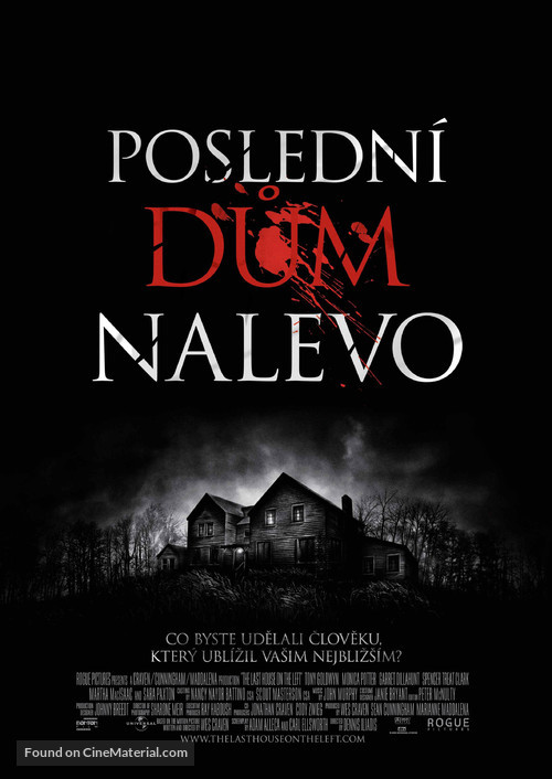 The Last House on the Left - Czech Movie Poster