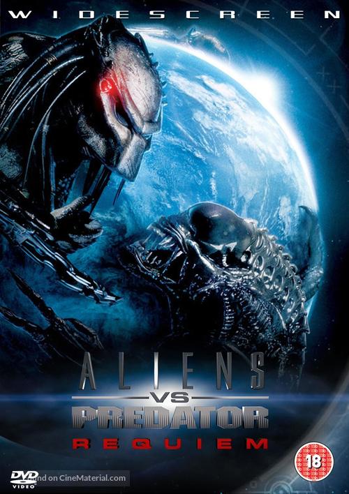 AVPR: Aliens vs Predator - Requiem - British DVD movie cover