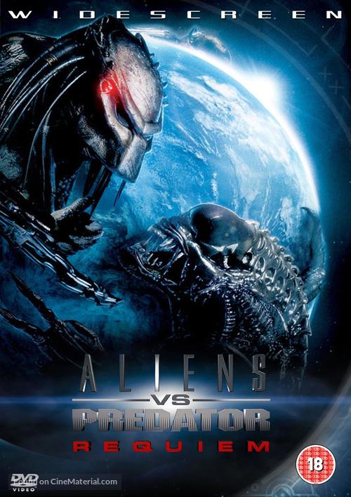 AVPR: Aliens vs Predator - Requiem - British DVD movie cover