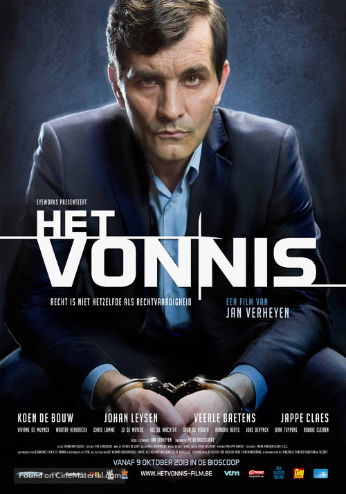 Het Vonnis - Belgian Movie Poster