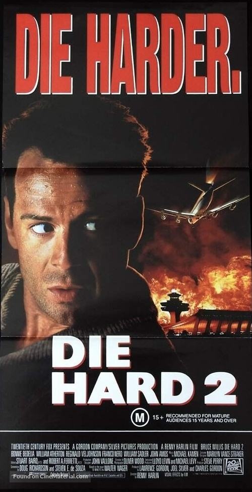 Die Hard 2 - Australian Movie Poster