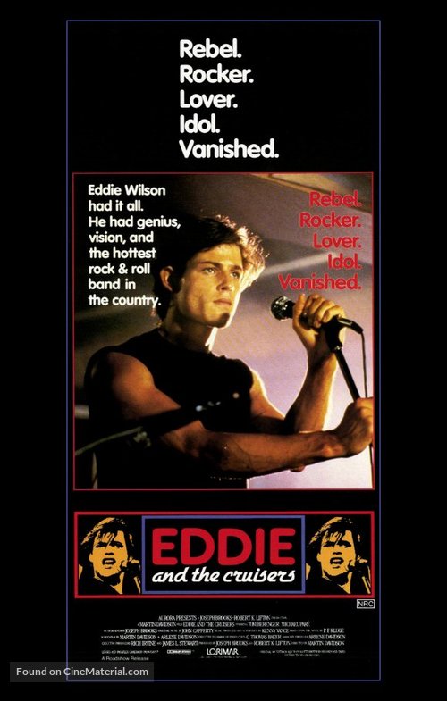 Eddie and the Cruisers - Movie Poster