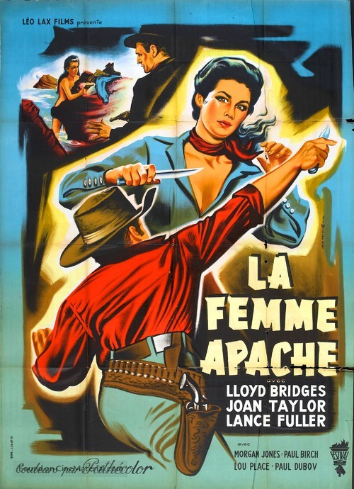 Apache Woman - French Movie Poster