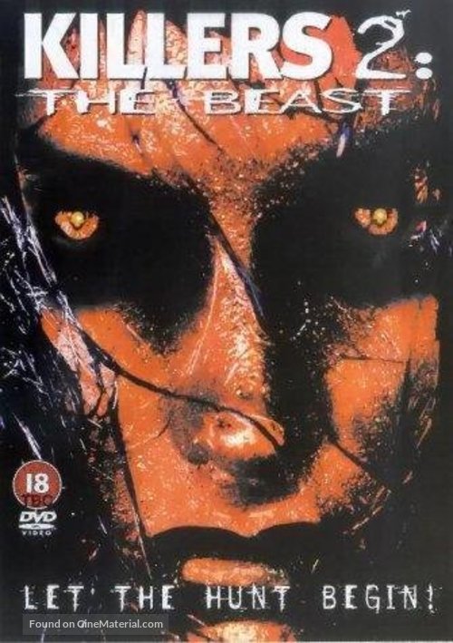 Killers 2: The Beast - British DVD movie cover