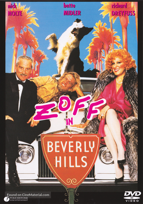 Down and Out in Beverly Hills - German DVD movie cover