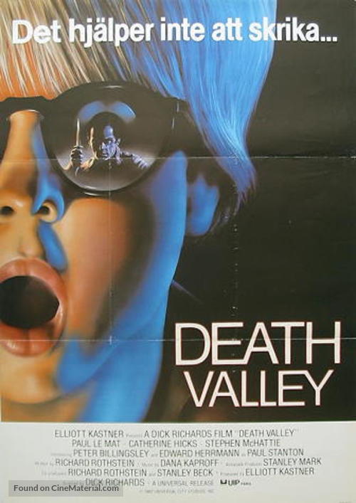Death Valley - Swedish Movie Poster