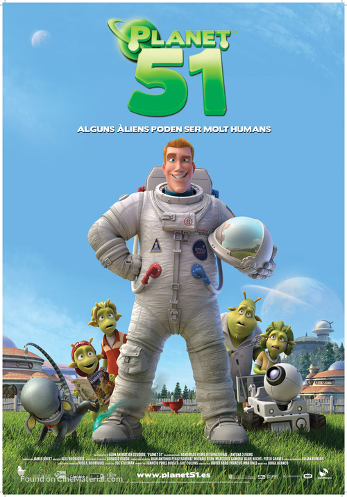 Planet 51 - Andorran Movie Poster