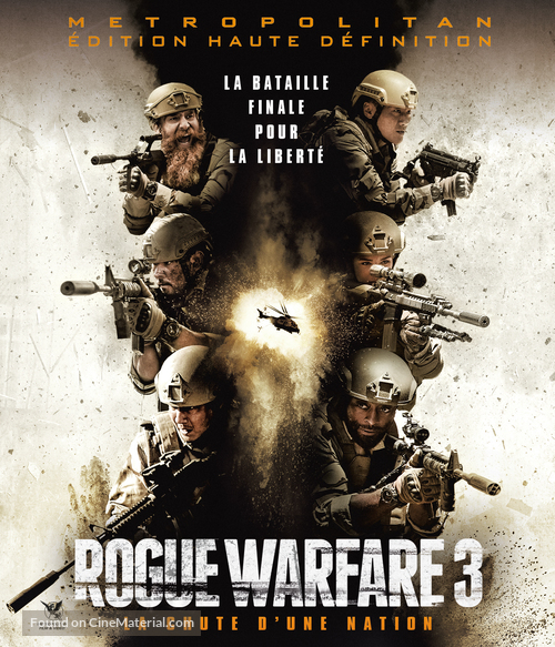 Rogue Warfare: Death of a Nation - French Blu-Ray movie cover