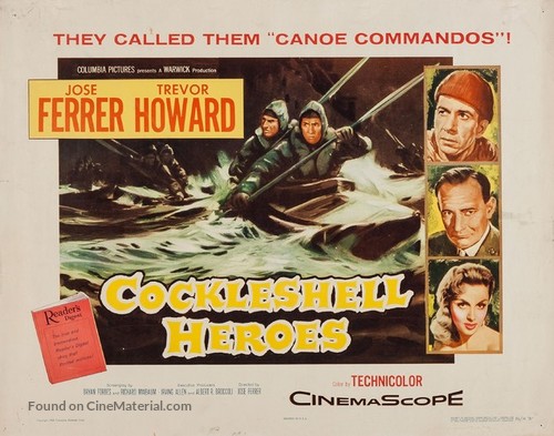 The Cockleshell Heroes - Movie Poster