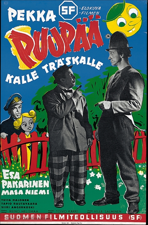 Pekka Puup&auml;&auml; - Finnish Movie Poster